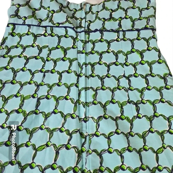 Lilly Pulitzer Bowen dress Cameo White Macrame Me Strapless dress Size 6 - Picture 7 of 13